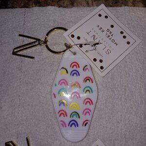 New Motel Keychain Rainbows